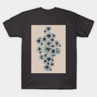 Lotus Leaves Japanese Buddhism Philosophy T-Shirt